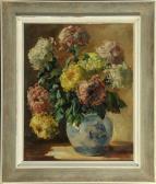 EBERHARD Marie Stillleben Mit Chrysanthemen EBERHARD Marie Stillleben Mit Chrysanthemen