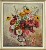 EBERHARD Marie Stillleben Mit Sommerblumen EBERHARD Marie Stillleben Mit Sommerblumen