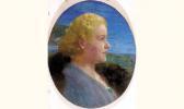 EBERLING Alfred Rudolfovich Portrait Of A Lady, C. 1930 EBERLING Alfred Rudolfovich Portrait Of A Lady, C. 1930