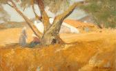 ECONOMOU Michalis Landscape With Farmhouse ECONOMOU Michalis Landscape With Farmhouse