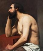 EDELFELT Albert Study Of A Man EDELFELT Albert Study Of A Man