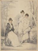 EDRIDGE Henry Mrs Blencowe And Daughters EDRIDGE Henry Mrs Blencowe And Daughters
