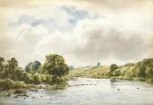 EGGINTON Wycliffe View Of River Maine EGGINTON Wycliffe View Of River Maine