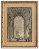 EIBNER Friedrich Das Innere Des Domes Zu Salzburg EIBNER Friedrich Das Innere Des Domes Zu Salzburg