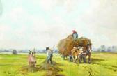 EICHHORN Peter Loading A Hay Wagon EICHHORN Peter Loading A Hay Wagon
