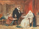 EICKELBERG Willem Hendrik The Duke Of Altstadt Welcomes Ulrike Von Liechtenstein In 1680 EICKELBERG Willem Hendrik The Duke Of Altstadt Welcomes Ulrike Von Liechtenstein In 1680