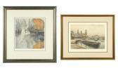 EIDENBERGER Josef Two European Cityscapes EIDENBERGER Josef Two European Cityscapes