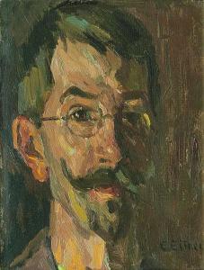 Ernst Wilhelm H. Eitner - Self Portrait