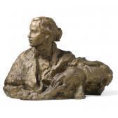 EKATERINA FEDOROVNA BELASHOVA A Bust Of Nadezhda Konstantinovna Krupskaya EKATERINA FEDOROVNA BELASHOVA A Bust Of Nadezhda Konstantinovna Krupskaya