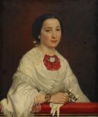 EKWALL Emma Porträtt Föreställande Maria Dominica Ricci EKWALL Emma Porträtt Föreställande Maria Dominica Ricci