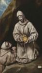 EL GRECO Domenikos Theotokopoulos Saint Francis And Brother Leo In Meditation EL GRECO Domenikos Theotokopoulos Saint Francis And Brother Leo In Meditation