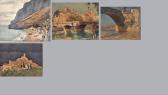 ELDERSHAW John Roy Paris And Mediterranean Scenes ELDERSHAW John Roy Paris And Mediterranean Scenes