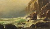 ELDRED Lemuel D. Seascape With Gulls ELDRED Lemuel D. Seascape With Gulls