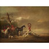 ELLIOT John Edmund The Quorn Hounds With Sir Harry Goodrich And George Mountford ELLIOT John Edmund The Quorn Hounds With Sir Harry Goodrich And George Mountford