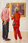 ELLIOTT Graham Musing Over The Monet ELLIOTT Graham Musing Over The Monet