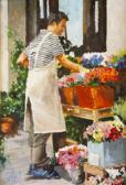 ELLIOTT Graham The Flower Seller ELLIOTT Graham The Flower Seller
