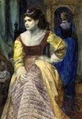 ELLIS Tristram James A Venetian Lady At Her Toilet ELLIS Tristram James A Venetian Lady At Her Toilet