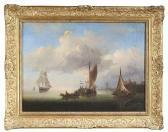 EMMERIK van Govert Coast Areawith Sailing Ships At Evening Light EMMERIK van Govert Coast Areawith Sailing Ships At Evening Light