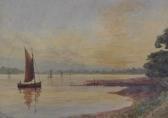 EMSWORTH C.H. Boats On The River EMSWORTH C.H. Boats On The River