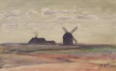 ENGEL Otto Heinrich Landscape With Mill ENGEL Otto Heinrich Landscape With Mill