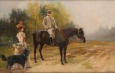 ENGELEN van Louis Cavalier En Galante Conversation ENGELEN van Louis Cavalier En Galante Conversation