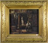 ENGELEN van Louis Le Peintre Dans Son Atelier ENGELEN van Louis Le Peintre Dans Son Atelier