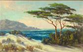 ENGELHARDT Walter Albert Sand Dunes And Cypress ENGELHARDT Walter Albert Sand Dunes And Cypress