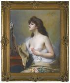 ENJOLRAS Delphin Girl With A Rose ENJOLRAS Delphin Girl With A Rose