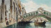 ESCALIER Nicolas Felix A Surprise For The Inhabitants Of The Rialto, Venice ESCALIER Nicolas Felix A Surprise For The Inhabitants Of The Rialto, Venice