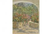 ESPOSITO Gaetano A Garden Scene ESPOSITO Gaetano A Garden Scene