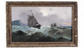 ESTEVE Lola Bateau En Pêche Par Gros Temps ESTEVE Lola Bateau En Pêche Par Gros Temps