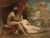 ETTY William Study For "a Family Of The Forests" ETTY William Study For "a Family Of The Forests"