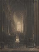 EVANS Frederick Henry Looking West From The High Altar EVANS Frederick Henry Looking West From The High Altar