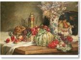 EVENEPOEL Louis Nature Morte Aux Fruits. EVENEPOEL Louis Nature Morte Aux Fruits.