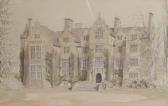 EVERITT Allen Edward Wroxton Abbey Signed With Initials EVERITT Allen Edward Wroxton Abbey Signed With Initials