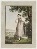 FÜSSLI Heinrich II Girl In Costume FÜSSLI Heinrich II Girl In Costume