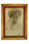 FABRES Agustin Retrato De Dama FABRES Agustin Retrato De Dama