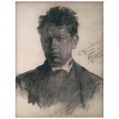 FABRES Y COSTA Antonio Maria Retrato Del Joven Diego Rivera FABRES Y COSTA Antonio Maria Retrato Del Joven Diego Rivera