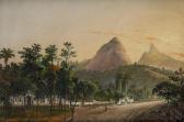 FACCHINETTI Nicolau Antonio A View Of Rio De Janeiro From Barrio Cosme Velho FACCHINETTI Nicolau Antonio A View Of Rio De Janeiro From Barrio Cosme Velho