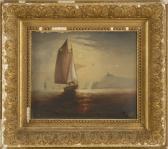 FAGAN D. Schooner At Night FAGAN D. Schooner At Night