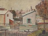 FAGES Arthur Le Village Sous La Neige FAGES Arthur Le Village Sous La Neige