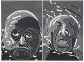 FANG Lijun Untitled; & Untitled FANG Lijun Untitled; & Untitled