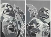 FANG Lijun Untitled; & Untitled FANG Lijun Untitled; & Untitled