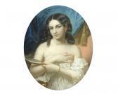 FANTIN-LATOUR Theodore In The Boudoir Love's Rose FANTIN-LATOUR Theodore In The Boudoir Love's Rose