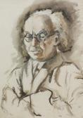 FASSMANN Portrait Of Siegfried Oppenheimer FASSMANN Portrait Of Siegfried Oppenheimer