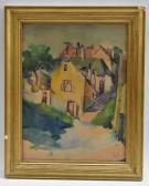 FAUVIST SCHOOL Study Of Village Buildings FAUVIST SCHOOL Study Of Village Buildings