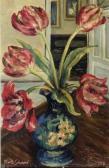 favet-scheurer rachel Tulipes Dans Un Vase Bleu favet-scheurer rachel Tulipes Dans Un Vase Bleu