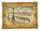 FECHENBACH Hermann Westminster From The South Bank FECHENBACH Hermann Westminster From The South Bank