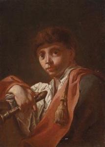 Domenico Fedeli Il Maggiotto - A Boy With A Flute