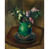 FEDER Adolphe Still Life Of Lilacs In A Green Jug FEDER Adolphe Still Life Of Lilacs In A Green Jug